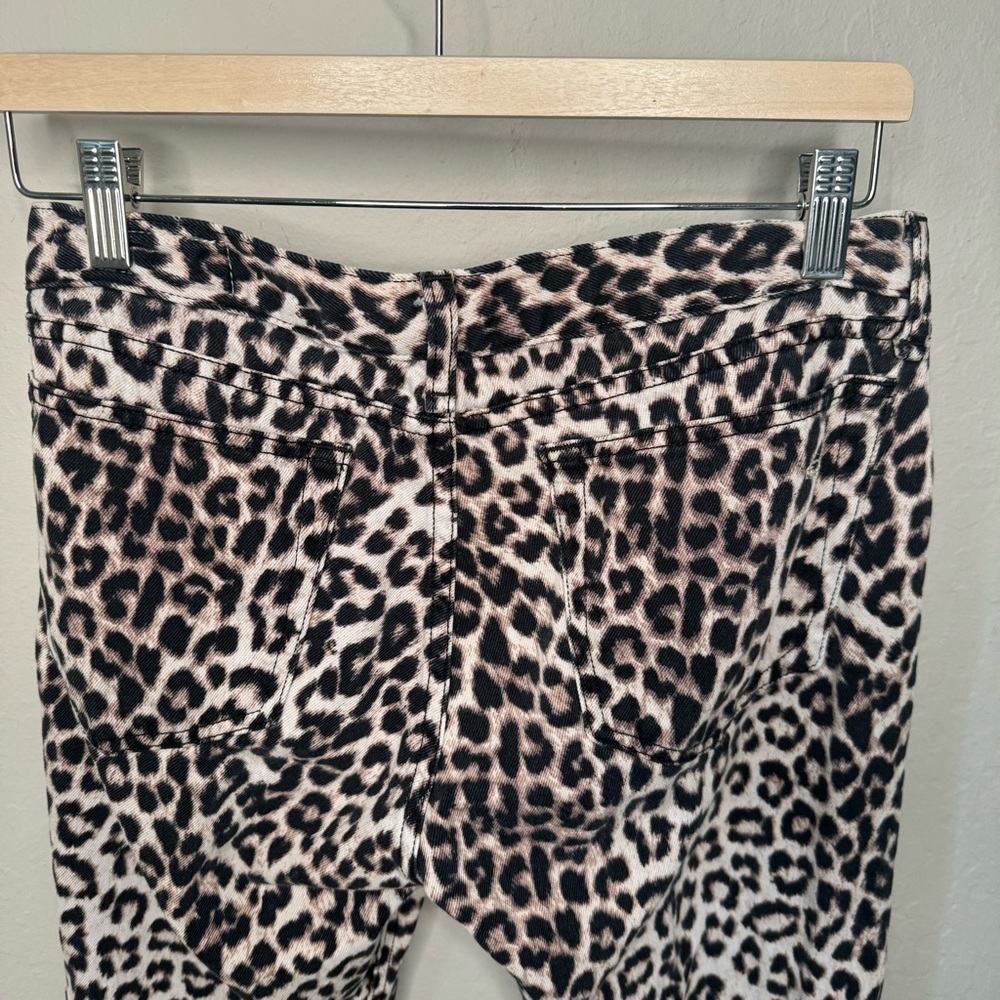 RAG & BONE Boyfriend Jeans Snow Leopard Print Mid-Rise Loose Fit Ankle Denim 27 - Picture 10 of 13
